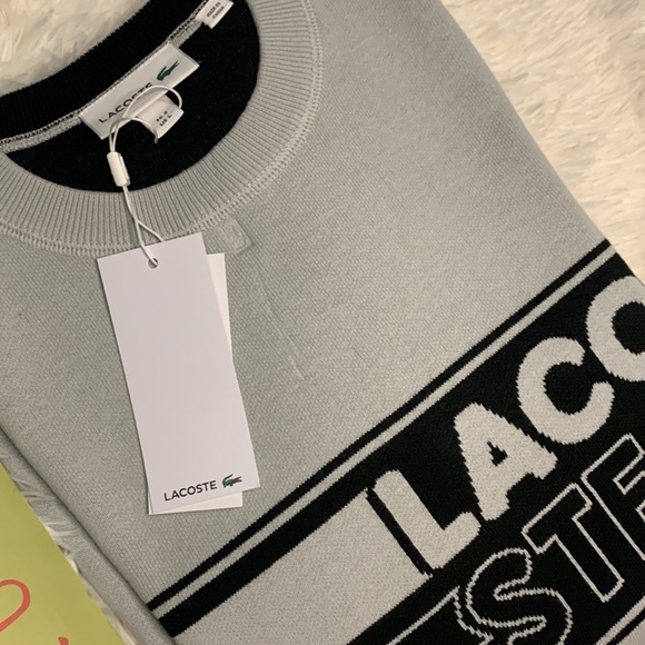 NWT LACOSTE Fleece sweatshirts - Picture 3 of 4